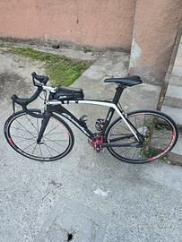 bici da corsa condor totalmente in carbonio.