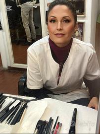 Trattamento viso vapore e lente ingrandimento