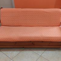 Divano letto con materasso