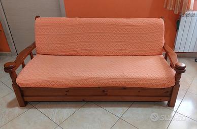 Divano letto con materasso
