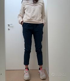Jeans con elastico in vita