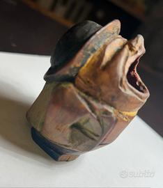 Porta stuzzicadenti ANRI in legno intagliato vinta