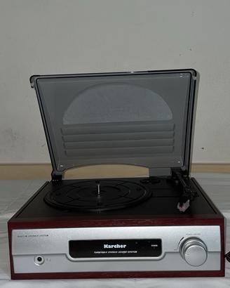 Giradischi Karcher KA 8050 Stereo Retrò
