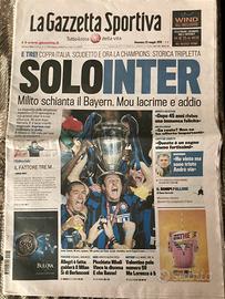 Gazzetta dello Sport Vittoria Champions Inter 2010