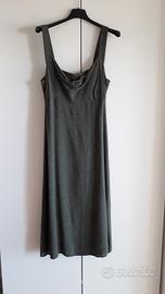 Vestito verde militare taglia 44