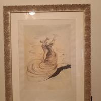 Quadro Litografia Salvador Dalì i due ballerini