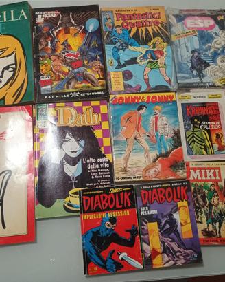 Lotto 82 fumetti vario genere vari anni