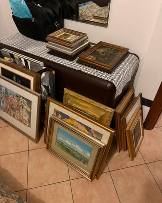 Lotto quadri opere d’arte