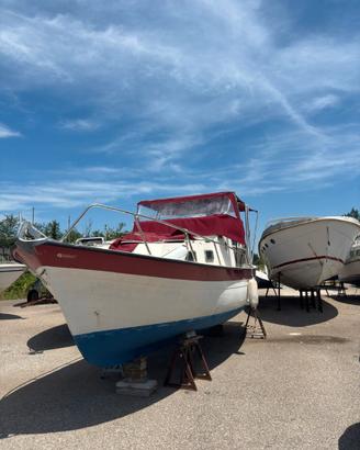 Gozzo mimì libeccio 7,40 metri con spiaggetta