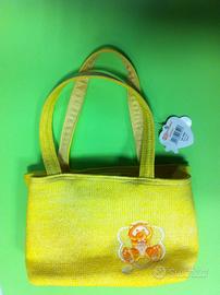 SALDO Borsa 2 manici shopping onyx in tessuto dist