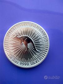KANGAROO 2026 - 1 oz. di puro e fine ARGENTO 999,9
