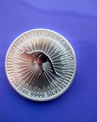 KANGAROO 2026 - 1 oz. di puro e fine ARGENTO 999,9