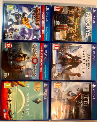 Lotto videogiochi ps4