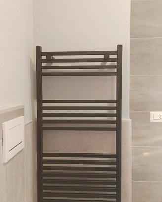 Termoarredo Carré 1000x500 tubi quadrati antracite