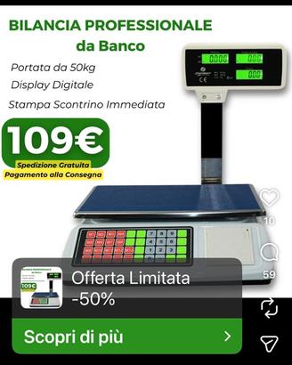 Bilancia elettronica
