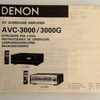 Amplificatore AV Denon AVC-3000 / 3000G