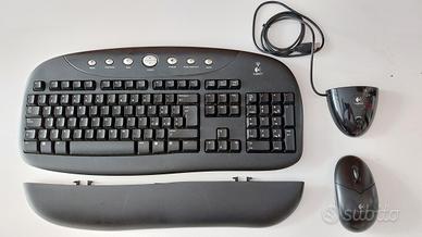 Tastiera Mouse Logitech Wireless Cordless
