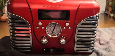 Radio retró con lettore cd