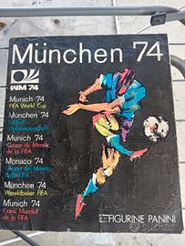 Album calciatori Panini Munchen 74 completo