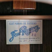 Jose Ramirez Estudio 3E del 1985