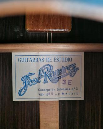 Jose Ramirez Estudio 3E del 1985