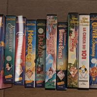 Lotto cassette VHS cartoni animati Disney 
