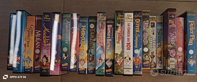 Lotto cassette VHS cartoni animati Disney 