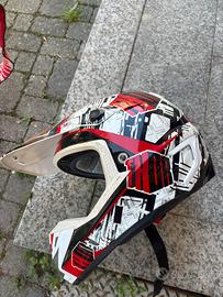 Casco  Thor da motocross enduro + occhiali Oakley