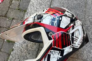 Casco  Thor da motocross enduro + occhiali Oakley