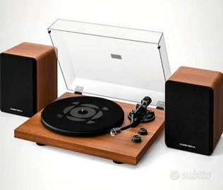 Giradischi con altoparlanti 