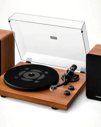 Giradischi con altoparlanti 