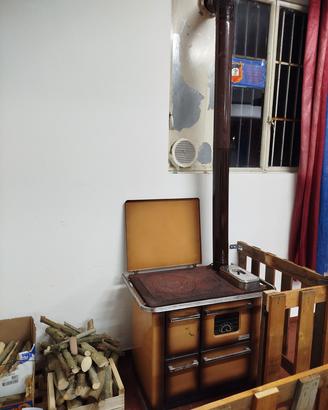 stufa a legna cucina base economica