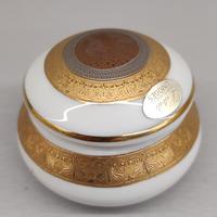 Scatolina Limoges in ceramica decorata