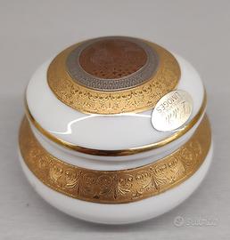Scatolina Limoges in ceramica decorata