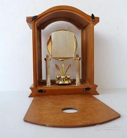 Elegante orologio da tavolo legno pendolo a sfere