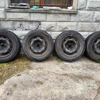 Cerchioni in ferro R15 4 fori passo 110