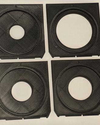 Lens board Linhof Technika Copal 00 0 1 3 compur