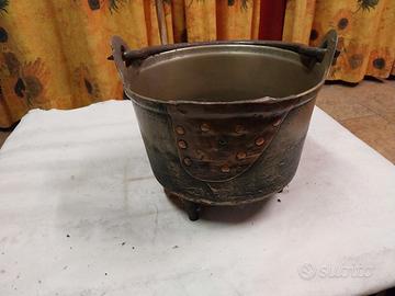 paiolo in bronzo 