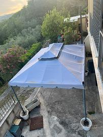 Gazebo 4x3 mt come nuovo