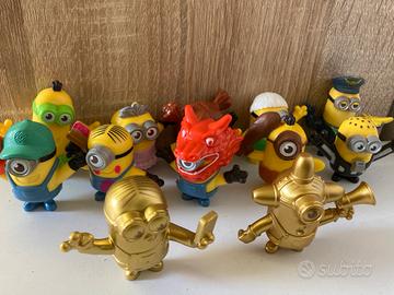 Set 12 Minions McDonald's Happy Meal Oro Raro