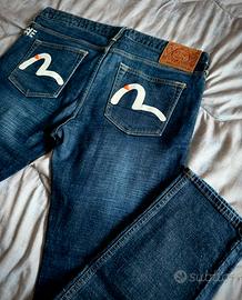 Evisu jeans modello #2023 taglia 34×30
