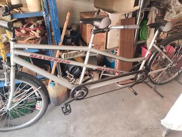 Bicicletta tandem 2 posti Maverick funzionante