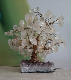 Albero in Cristalli (Ametista e Quarzo ialino)