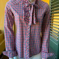 Camicia a quadri Fornarina tg.M cotone