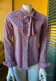 Camicia a quadri Fornarina tg.M cotone