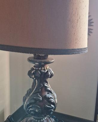 Lampada da tavolo stile barocco