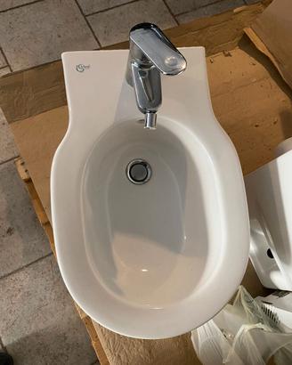bidet ideal standard con rubinetteria grohe