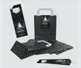 Buste di carta a pois