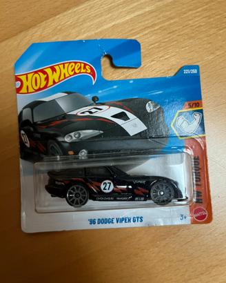Hot Wheels '96 Dodge Viper GTS nera