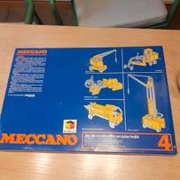 Meccano gioco di costruzioni vintage 